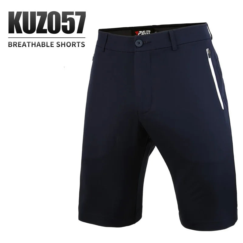 Pgm Golf Shorts Men'S Sports Shorts Breathable High Stretch Golf Shorts Man Comfortable Anti-Sweat Sports Short Pants