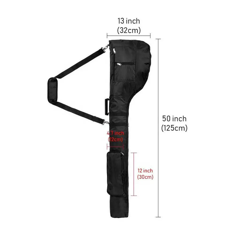 Golf Sunday Bag Golf Club Bag Mini Golf Bag Training Practice Golf Bag Travel Case Foldable Golf Bags For Men Women
