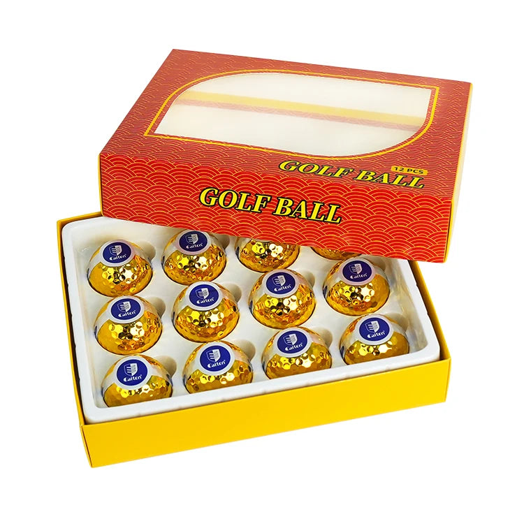 Caiton Golf Exploding Balls 12pcs - A Fun and Novel Prank Gadget - A Suitable Gift for Golf Lovers, Stocking Ornament