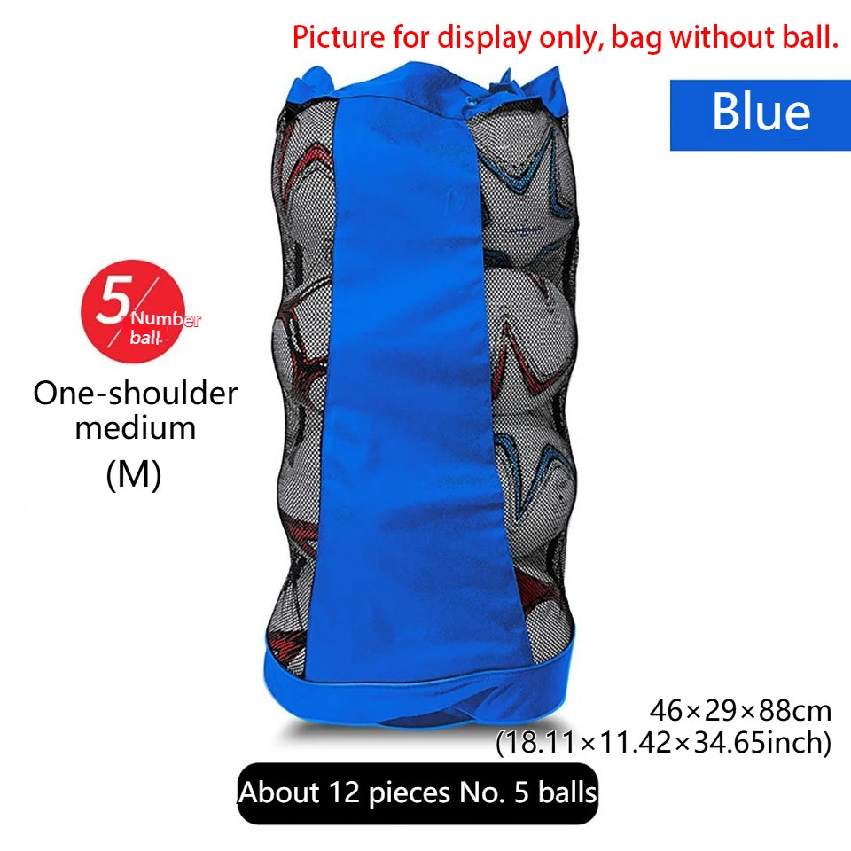 Loogdeel Large Capacity Storage Bag Football Volleyball Basketball Big Ball Pocket Sports Gear Bag Training Equipment Bag