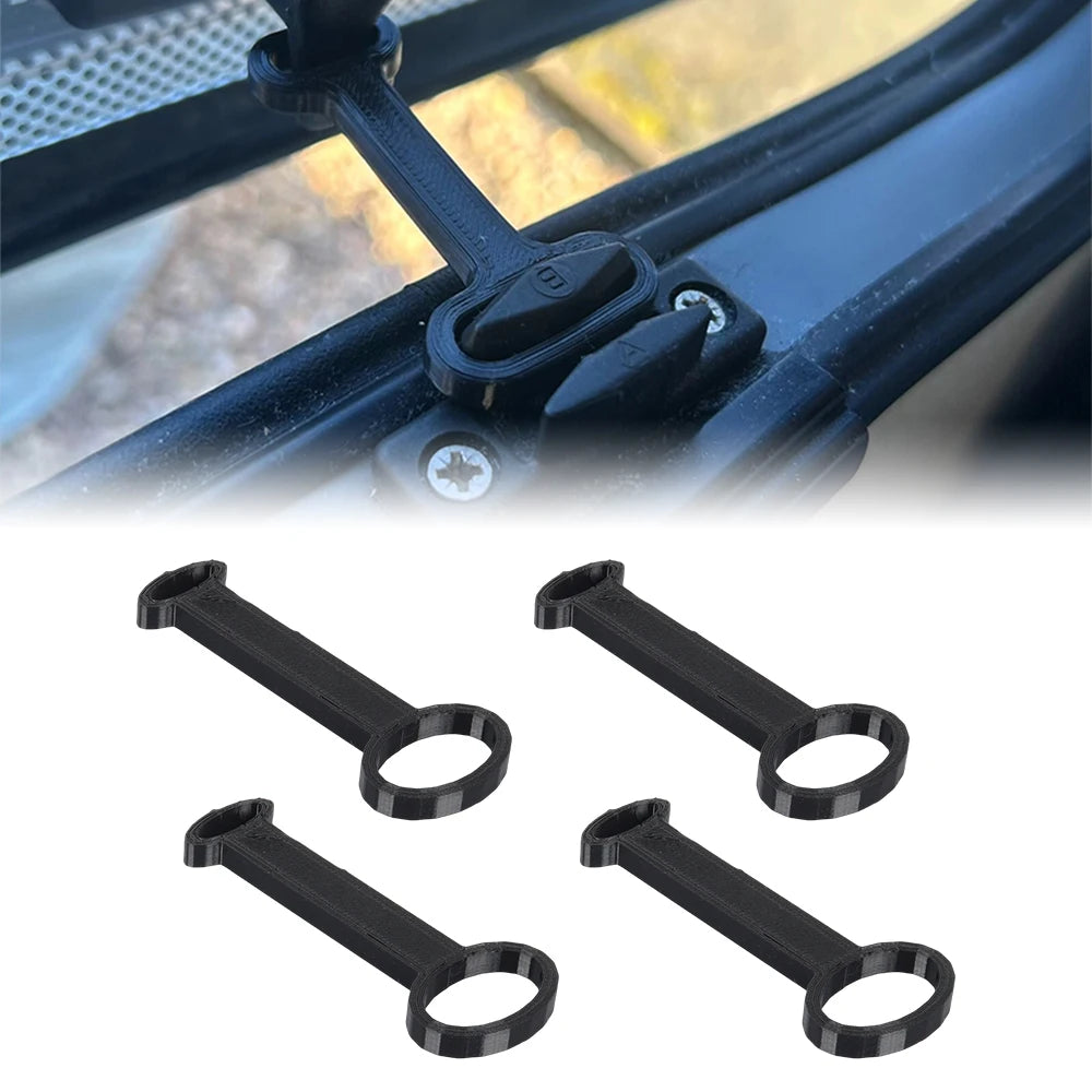 1/2/4PCS Fit For Polyplastic Easyinstall Durable Caravan Window Safety Plastic Lock Accessories RV Window Ventilation Limiters