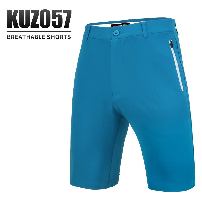 Pgm Golf Shorts Men'S Sports Shorts Breathable High Stretch Golf Shorts Man Comfortable Anti-Sweat Sports Short Pants