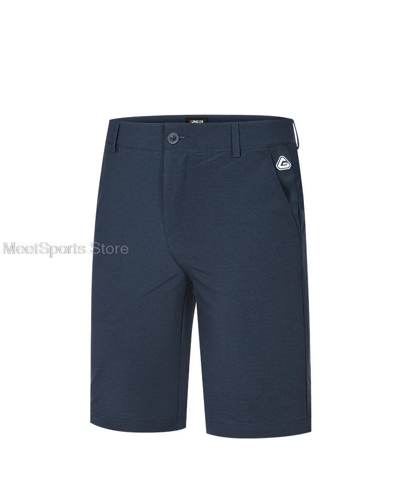 Pgm Golf Shorts Mens Summer Slim Fit Baseball Golf Shorts Sweatpants Male Elastic Sports Wear Fast Dry Casual Trousers 7 Colors