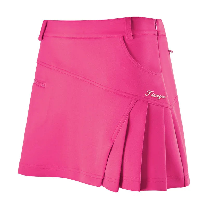 Summer Women's Short Skirt Pleated Golf Skirt Casual Outdoor Sports Girls Skirt Slim Fit Badminton Tennis Skorts XS-XXL Choose