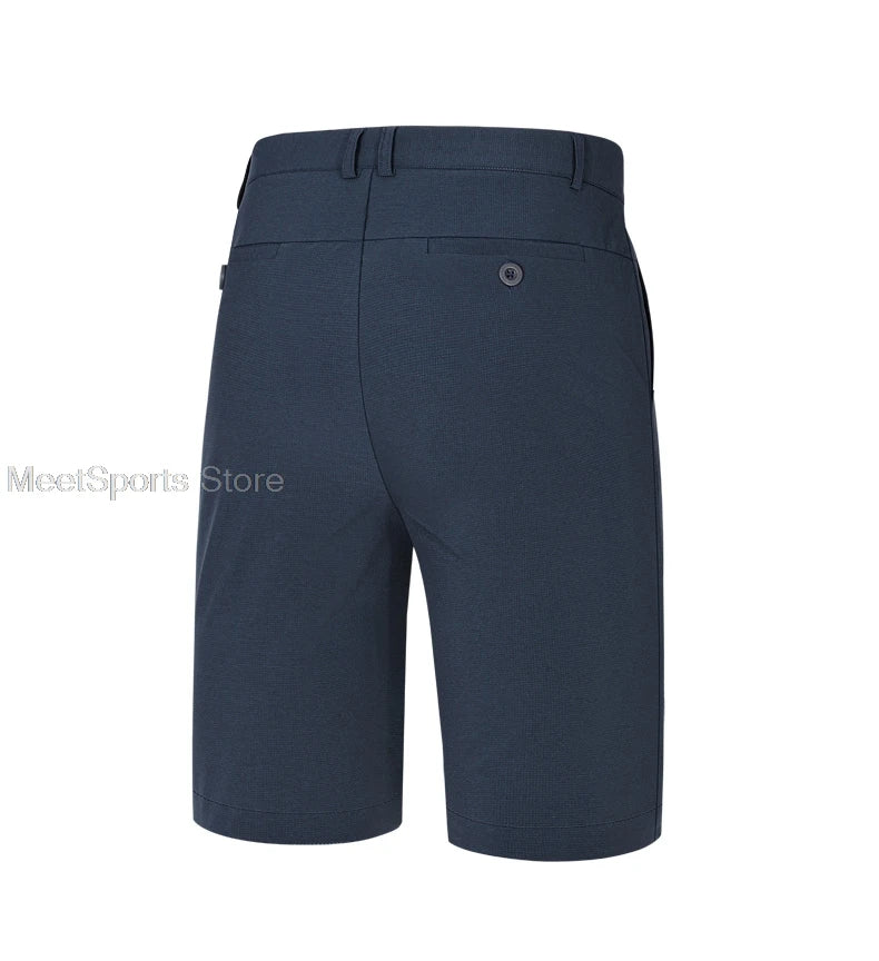 Pgm Golf Shorts Mens Summer Slim Fit Baseball Golf Shorts Sweatpants Male Elastic Sports Wear Fast Dry Casual Trousers 7 Colors