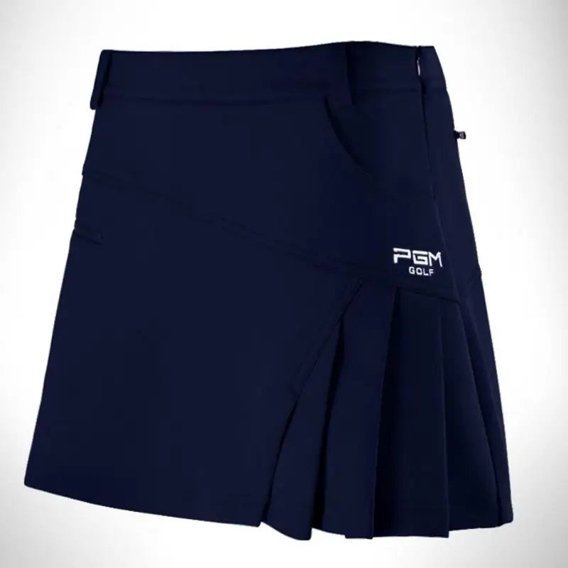 PGM Golf Skirt Women Badminton Table Tennis Short Skirts High Waist Pleated Sport Wear Short Skirt Golf Clothing