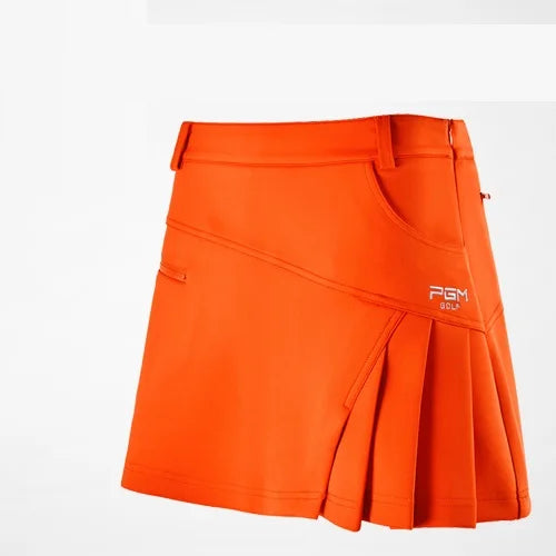 PGM Golf Skirt Women Badminton Table Tennis Short Skirts High Waist Pleated Sport Wear Short Skirt Golf Clothing