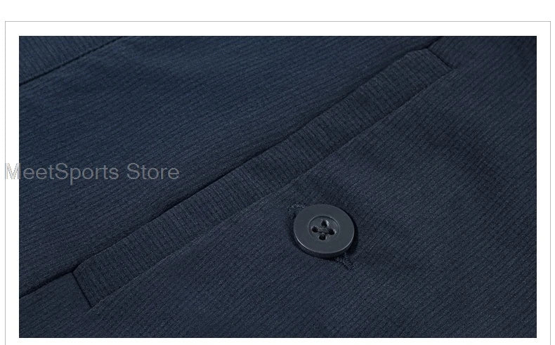 Pgm Golf Shorts Mens Summer Slim Fit Baseball Golf Shorts Sweatpants Male Elastic Sports Wear Fast Dry Casual Trousers 7 Colors