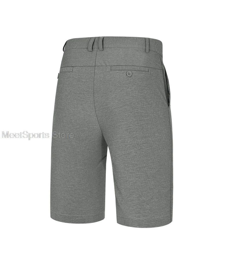 Pgm Golf Shorts Mens Summer Slim Fit Baseball Golf Shorts Sweatpants Male Elastic Sports Wear Fast Dry Casual Trousers 7 Colors