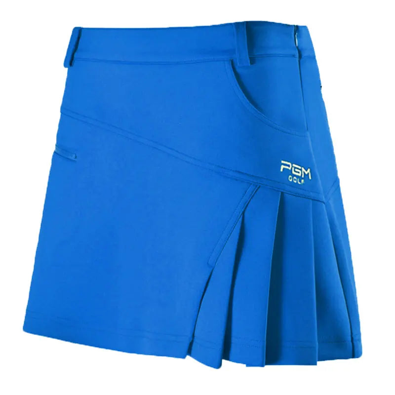 PGM Golf Skirt Women Badminton Table Tennis Short Skirts High Waist Pleated Sport Wear Short Skirt Golf Clothing