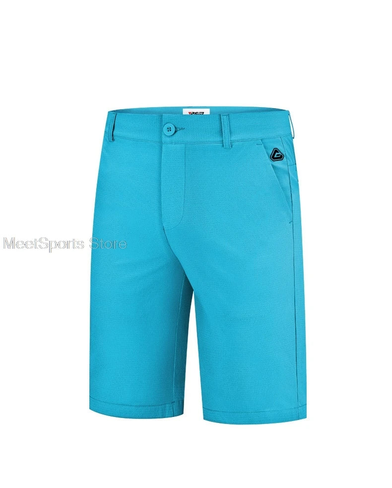 Pgm Golf Shorts Mens Summer Slim Fit Baseball Golf Shorts Sweatpants Male Elastic Sports Wear Fast Dry Casual Trousers 7 Colors