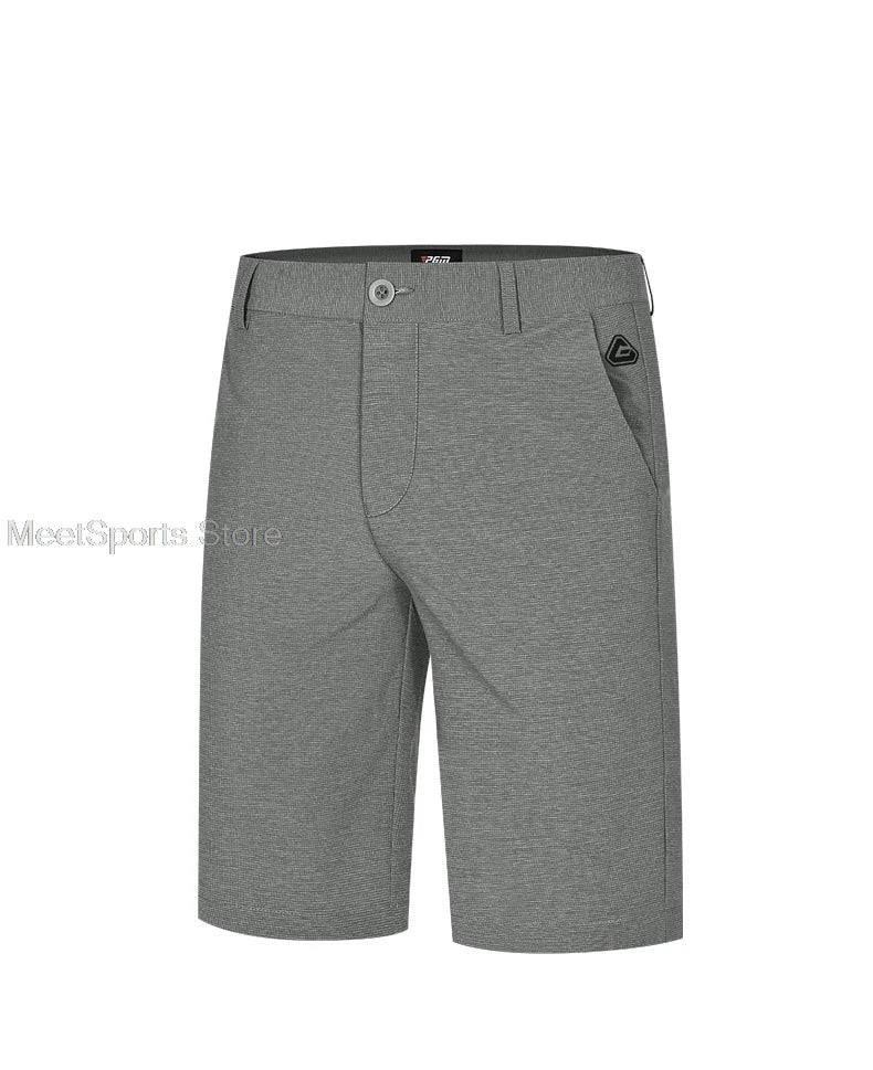 Pgm Golf Shorts Mens Summer Slim Fit Baseball Golf Shorts Sweatpants Male Elastic Sports Wear Fast Dry Casual Trousers 7 Colors