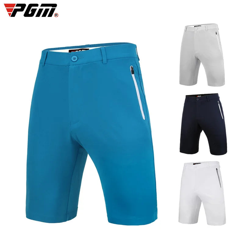 Pgm Golf Shorts Men'S Sports Shorts Breathable High Stretch Golf Shorts Man Comfortable Anti-Sweat Sports Short Pants