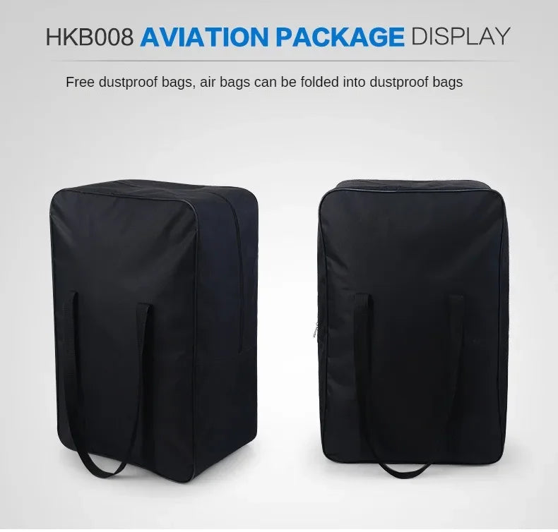 PGM Lightweight Foldable Golf Bag Travel Plane Caddy Bags With Wheel Aircraft Stand Thickening Folding Pad Golf Cover Bag HKB008