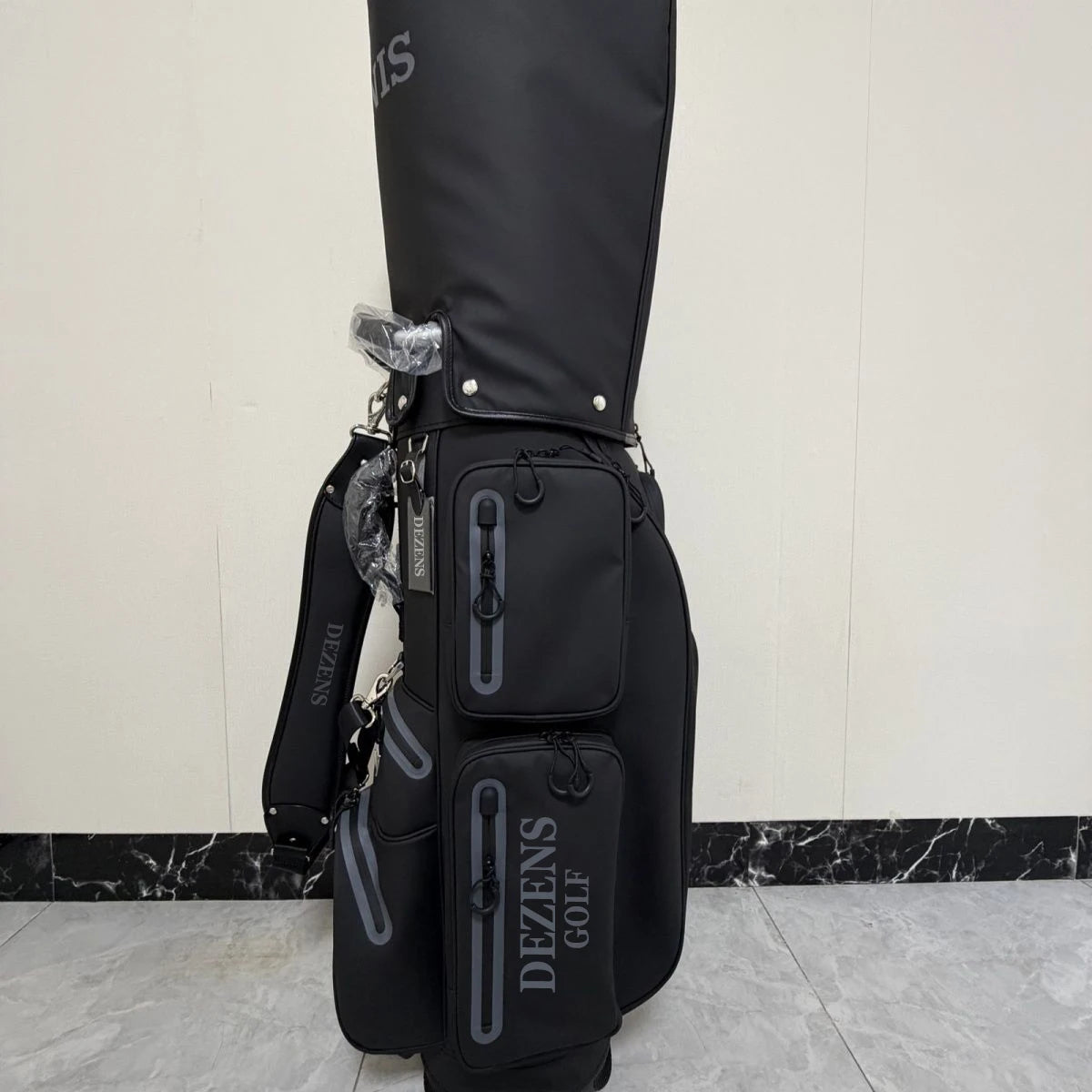 High Quality Grey Nylon Lighweight gold bag, Men's and Women's Standard Golf Bag Gof Boston Bag