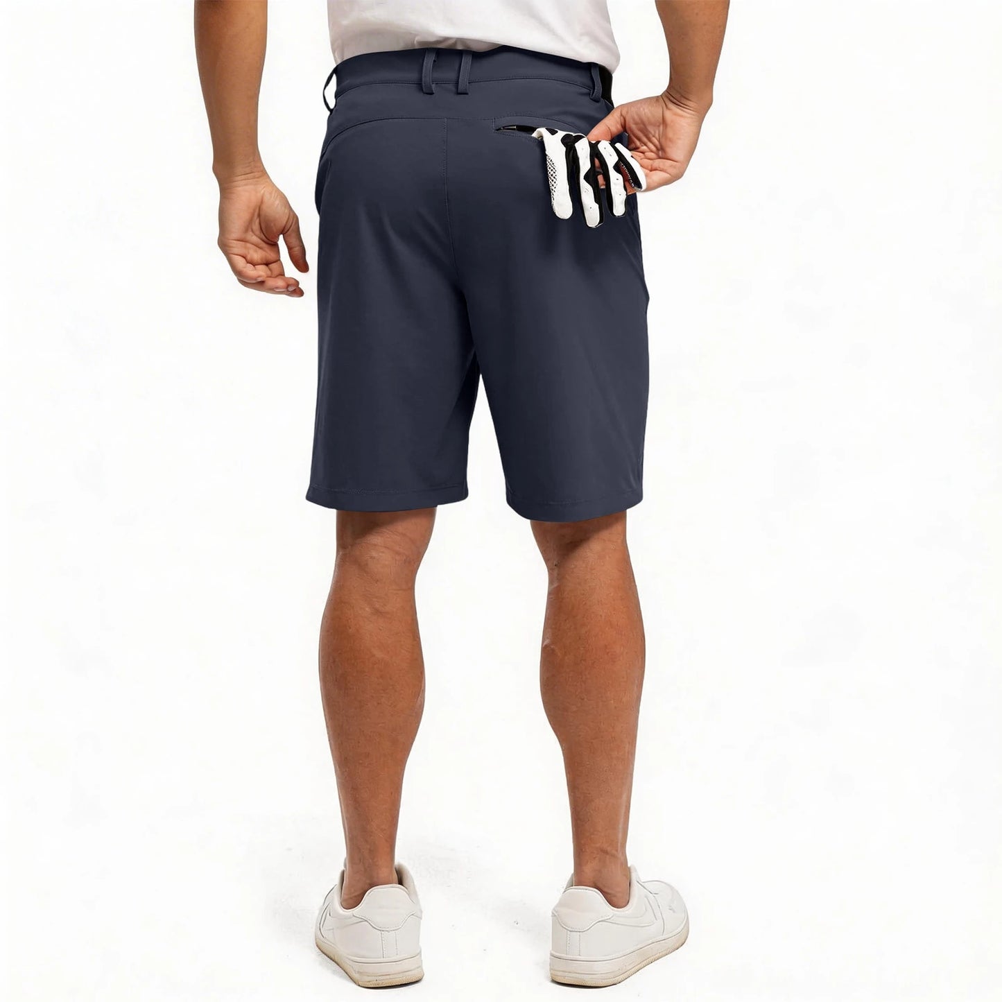 Men's Golf Shorts, Five-point Pants,Work And Casual Straight-leg Shorts, Lightweight Quick-drying Outdoor Sports Bermuda Shorts‌