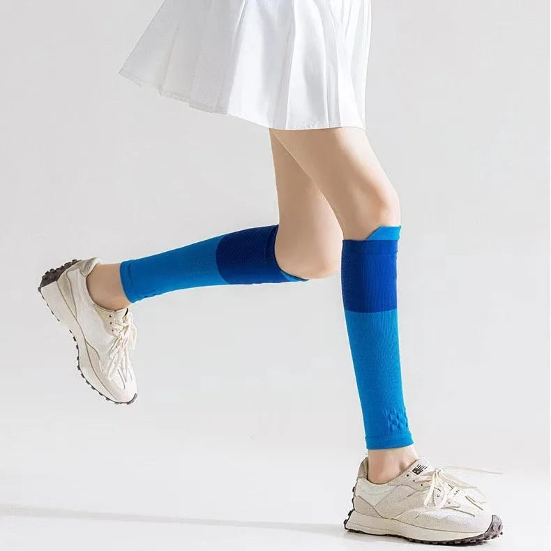 Marathon Off Road Running Blue Ball Sports Compression Calf Cover Multi Color Compression Socks Pressure Calf Socks