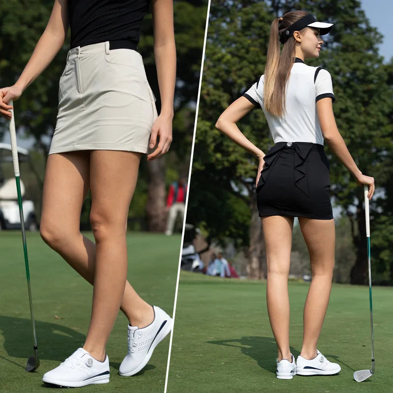 PGM Women's Golf Skirts Spring Summer Fashion Bag Hip Skirt QZ120