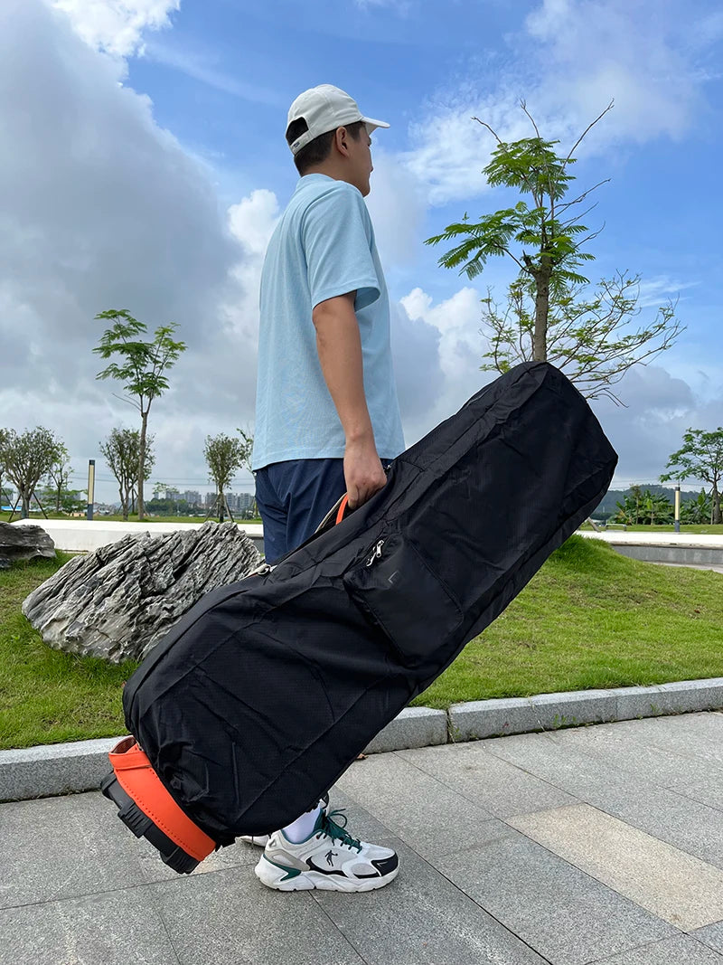Golf Rain Cover Bag Waterproof and Dustproof Protable Foldable Golf Travel Cover Bag Light easy to carry