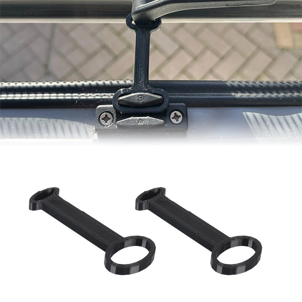 1/2/4PCS Fit For Polyplastic Easyinstall Durable Caravan Window Safety Plastic Lock Accessories RV Window Ventilation Limiters