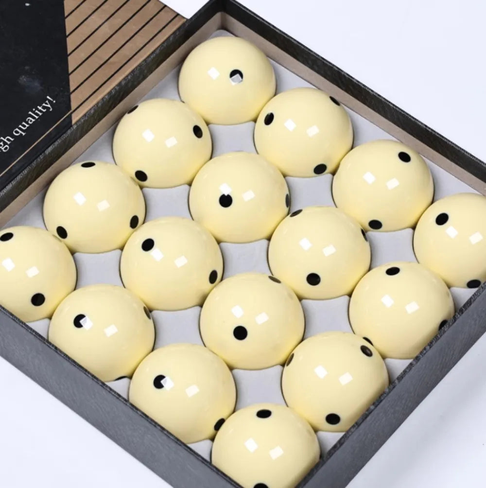 Aramith/ Blue Eye/ Black Kingkong/ Boutique/ 6 Dots / Triangle /New Yellow Cue Ball Replacement 2-1/4" / 2-1/16"