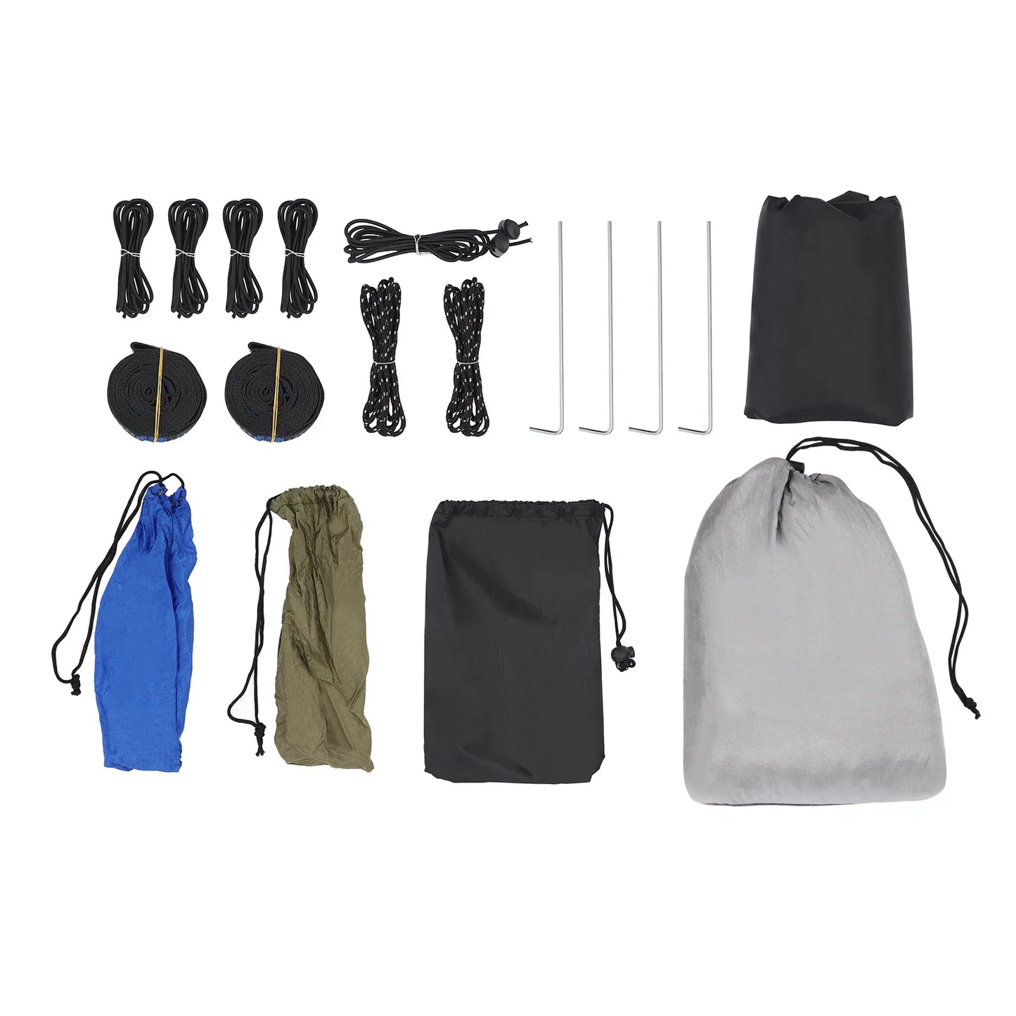 Camping Hammock, Hammocks with Mosquito Net Tent and Rain Fly Tarp, Hammock for Backpacking and Travel