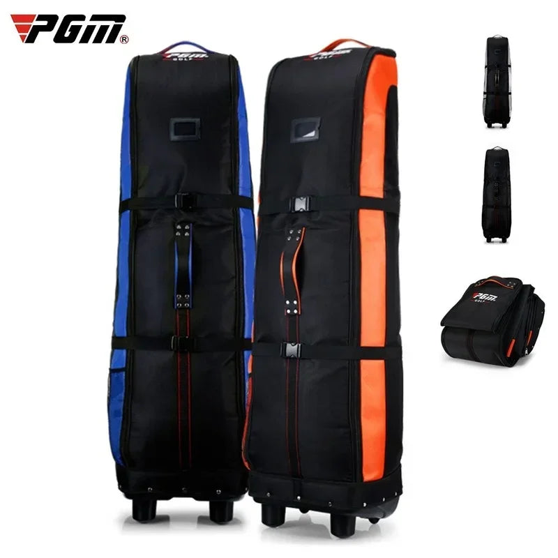 PGM Golf Aviation Bag Travel with Wheels Large Capacity Storage Foldable Airplane Travelling Bags 4 Colors HKB006
