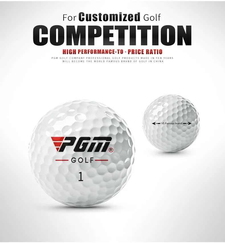 PGM Golf Ball Competition Ball Gift Box Set Three Layer Balls Q017