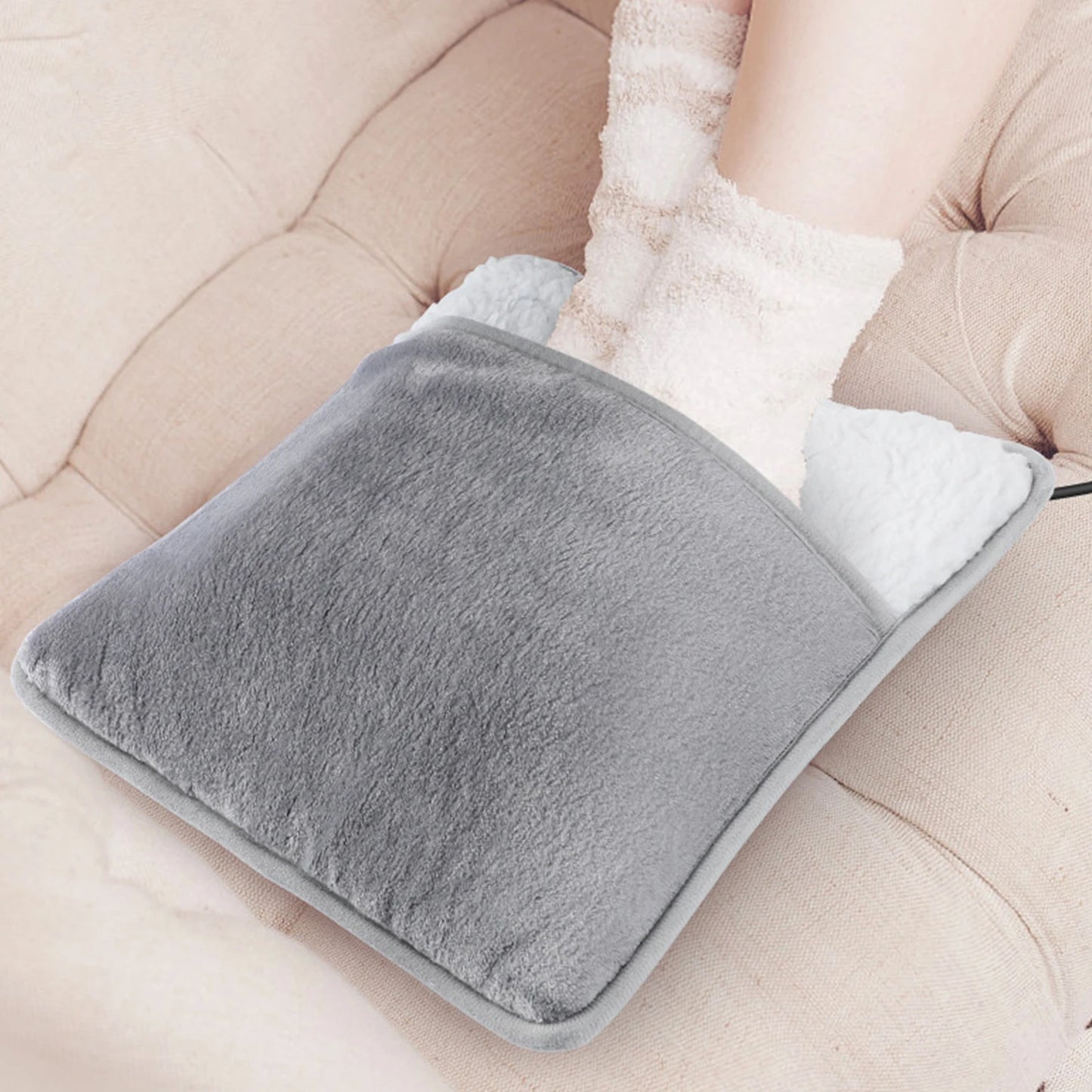 USB Heating Pad Winter Electric Foot Heating Pad Household Foot Warming Mat Gift for Women & Men