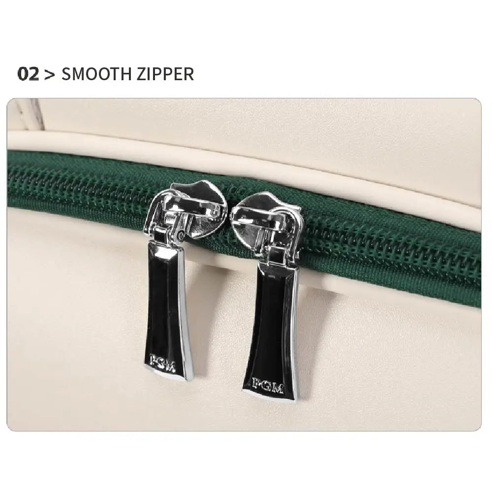 PGM Women’s Golf Clothing Bag Double layered Independent Shoe Bag Ultra-light Waterproof Travel Handbag YWB050