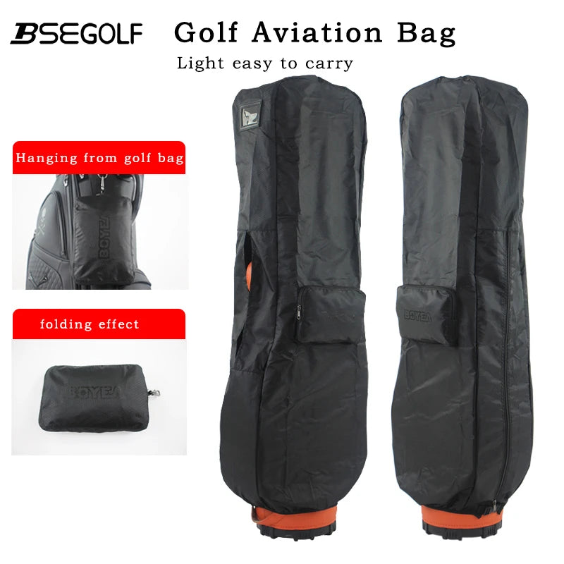 Golf Rain Cover Bag Waterproof and Dustproof Protable Foldable Golf Travel Cover Bag Light easy to carry