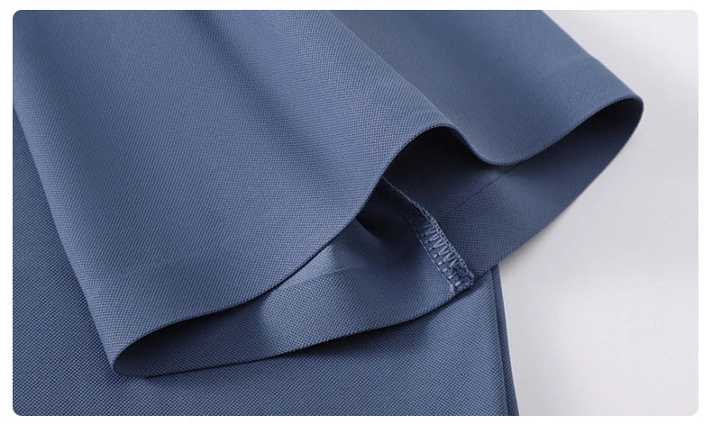 SBWL High quality gym new light fast dry elastic high quality outdoor sports golf running sports POLO shirt fashion casual shirt