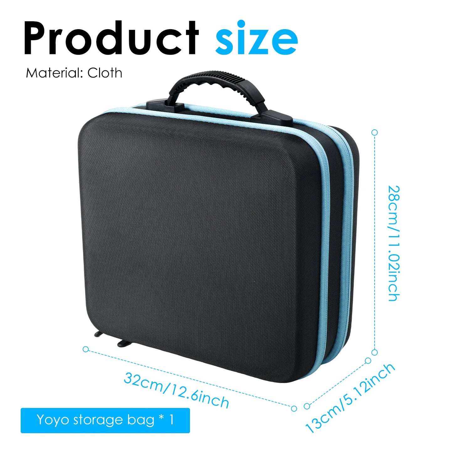 6/12/32 Holes Billiard Balls Storage Case with Shoulder Strap handle Portable Yoyo Ball Pool Ball Carry Case with Mesh Pocket