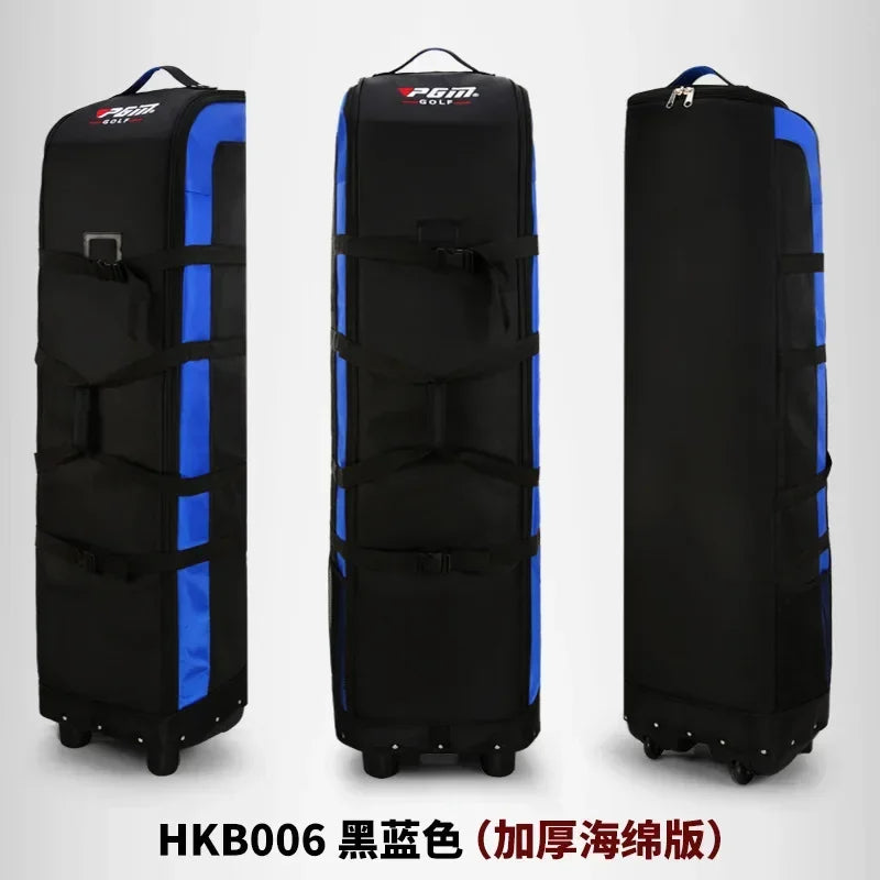PGM Golf Aviation Bag Travel with Wheels Large Capacity Storage Foldable Airplane Travelling Bags 4 Colors HKB006