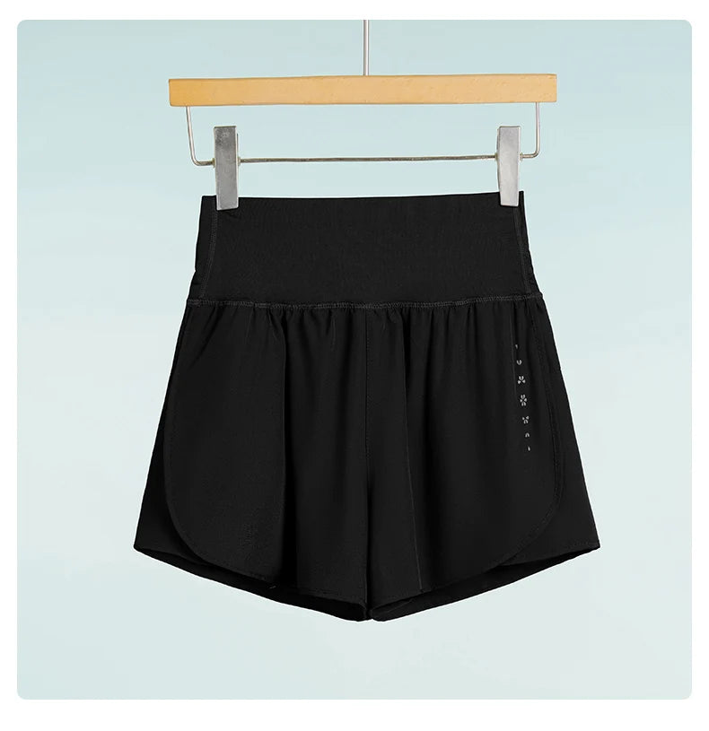 DRUR Sports Shorts Summer Lightweight 2 in 1 High Waist Gym Shorts With Pocket Golf Wear Women Running Short Pants Activewear