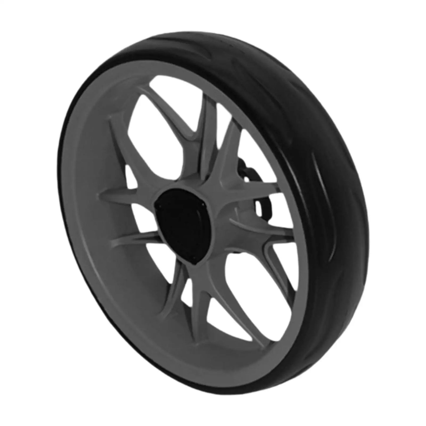 Golf Trolley Wheel Golf Push Cart Wheel Lightweight High Performance Compact Easy Installation Portable Replaces Part