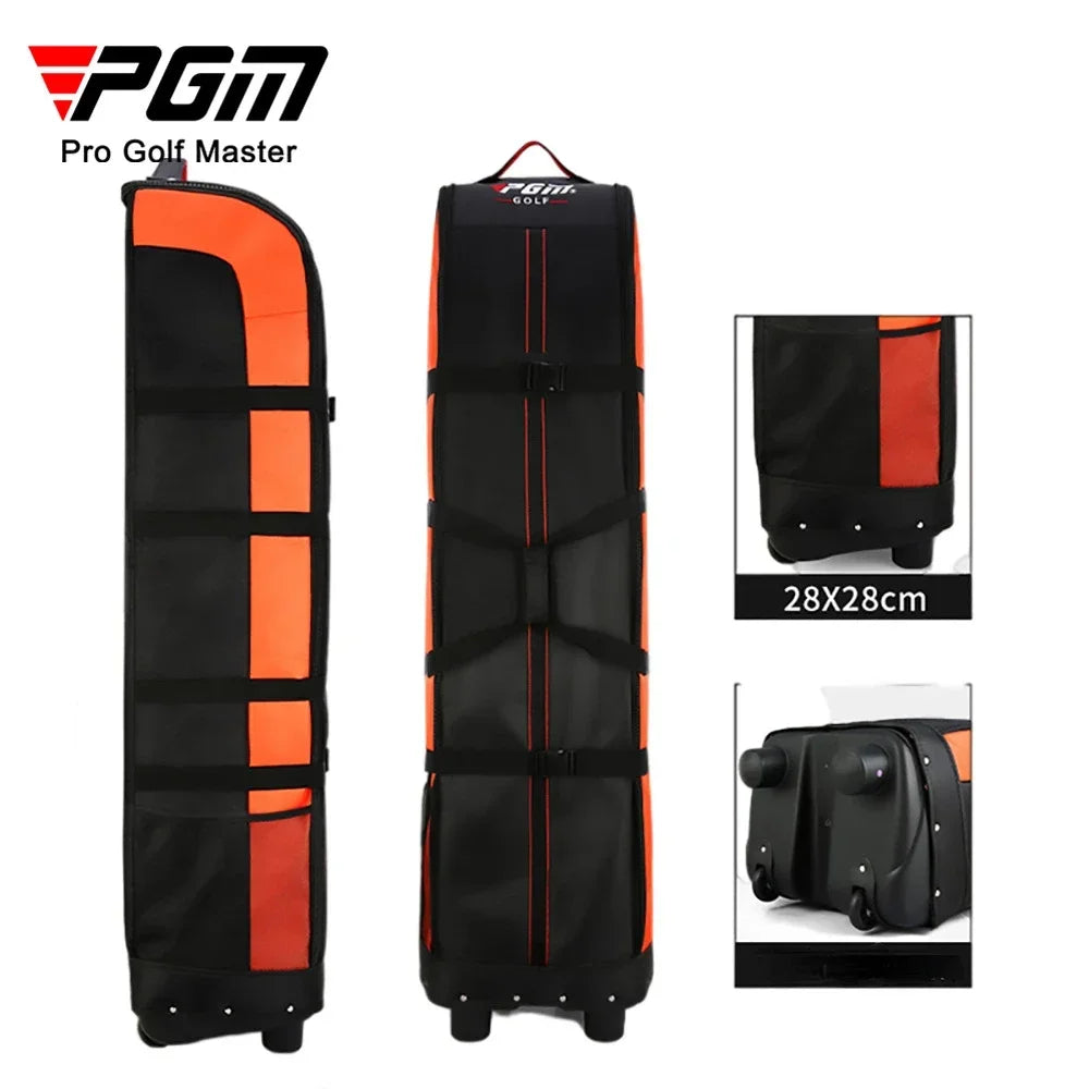 PGM Golf Aviation Bag Travel with Wheels Large Capacity Storage Foldable Airplane Travelling Bags 4 Colors HKB006