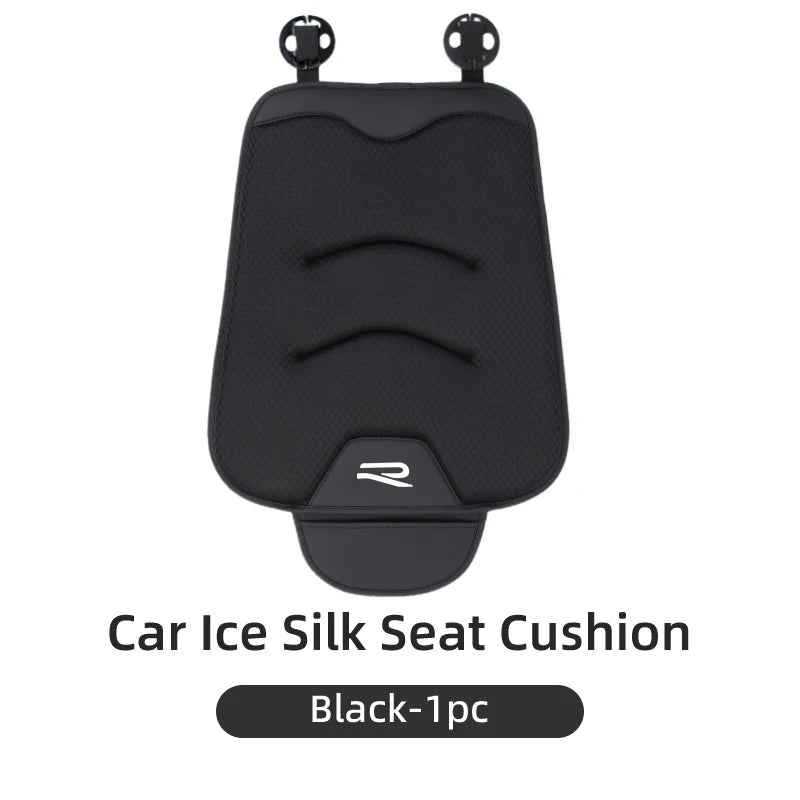 Car Ice Silk Cushion Storage Bag Breathable Seat Cover For VW R Golf Polo Passat mk5 Jetta Scirocco GTE GTI Tiguan CC T-ROC Shar