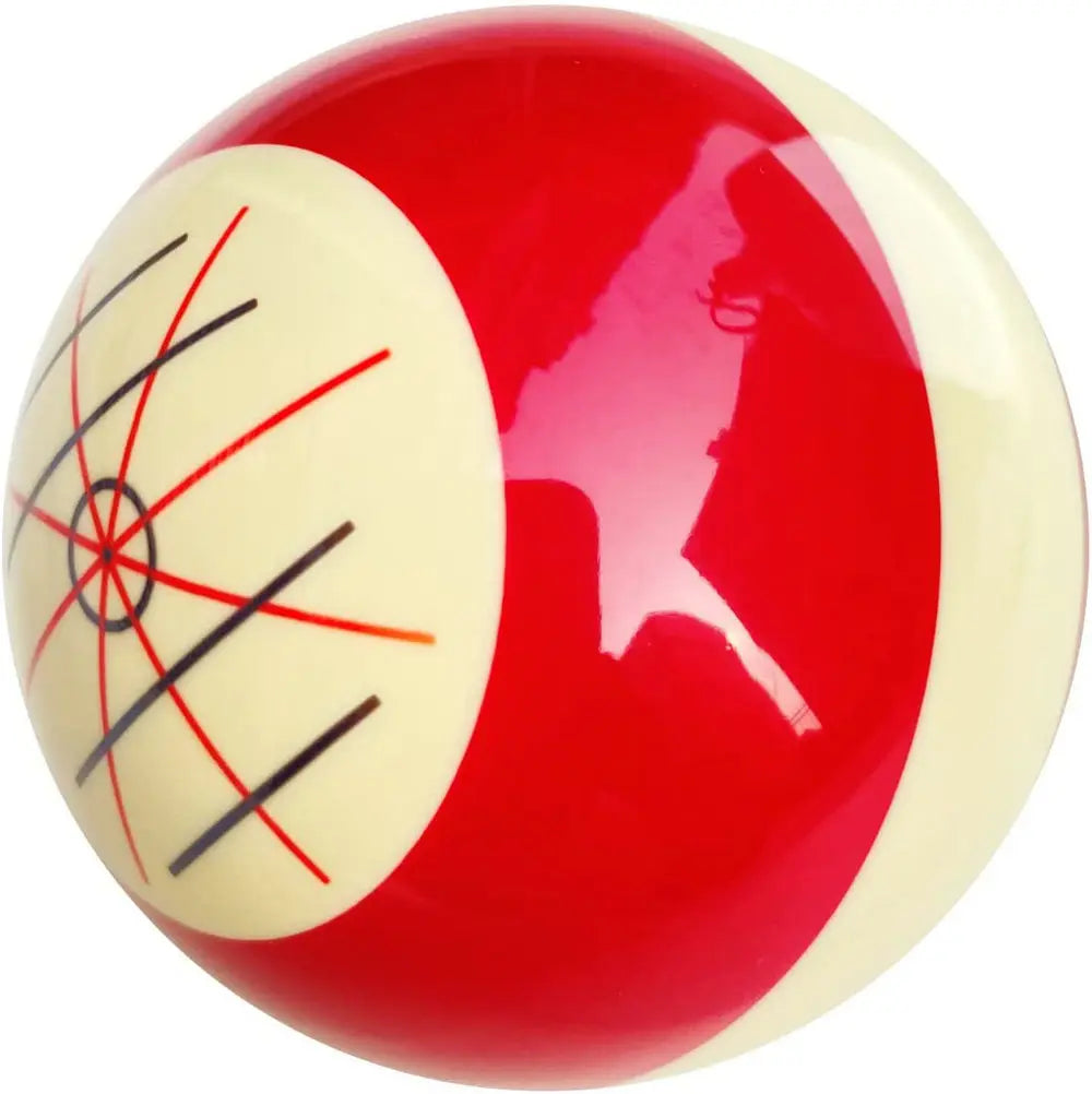 Billiards Cue Ball Practice Training Artifact Accessories Replacement 2-1/4" / 2-1/16"