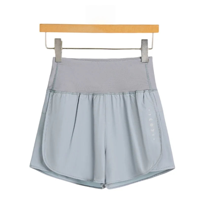 DRUR Sports Shorts Summer Lightweight 2 in 1 High Waist Gym Shorts With Pocket Golf Wear Women Running Short Pants Activewear