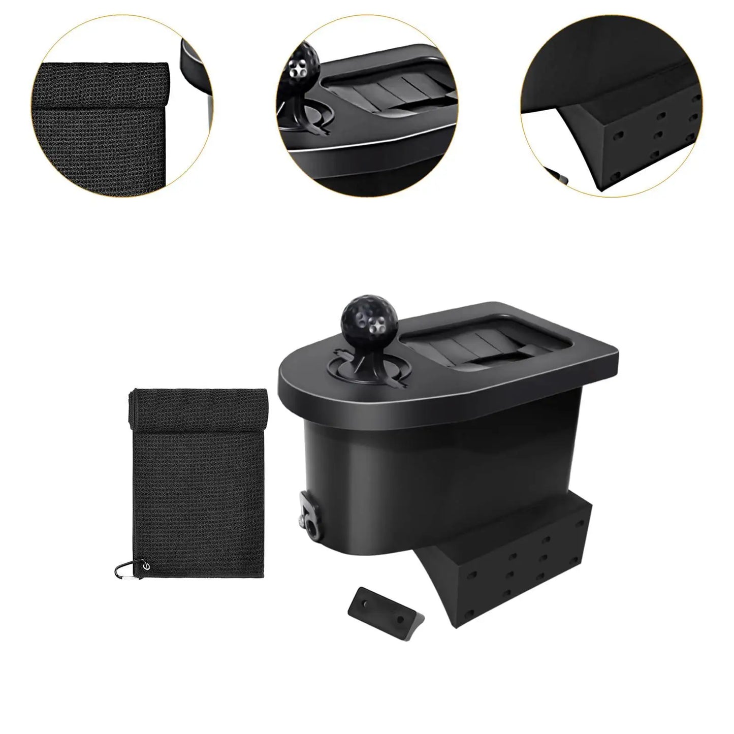 Golf Club Ball Washer Cleaner Golf Carts Device, Gifts Golf Accessories, for Men