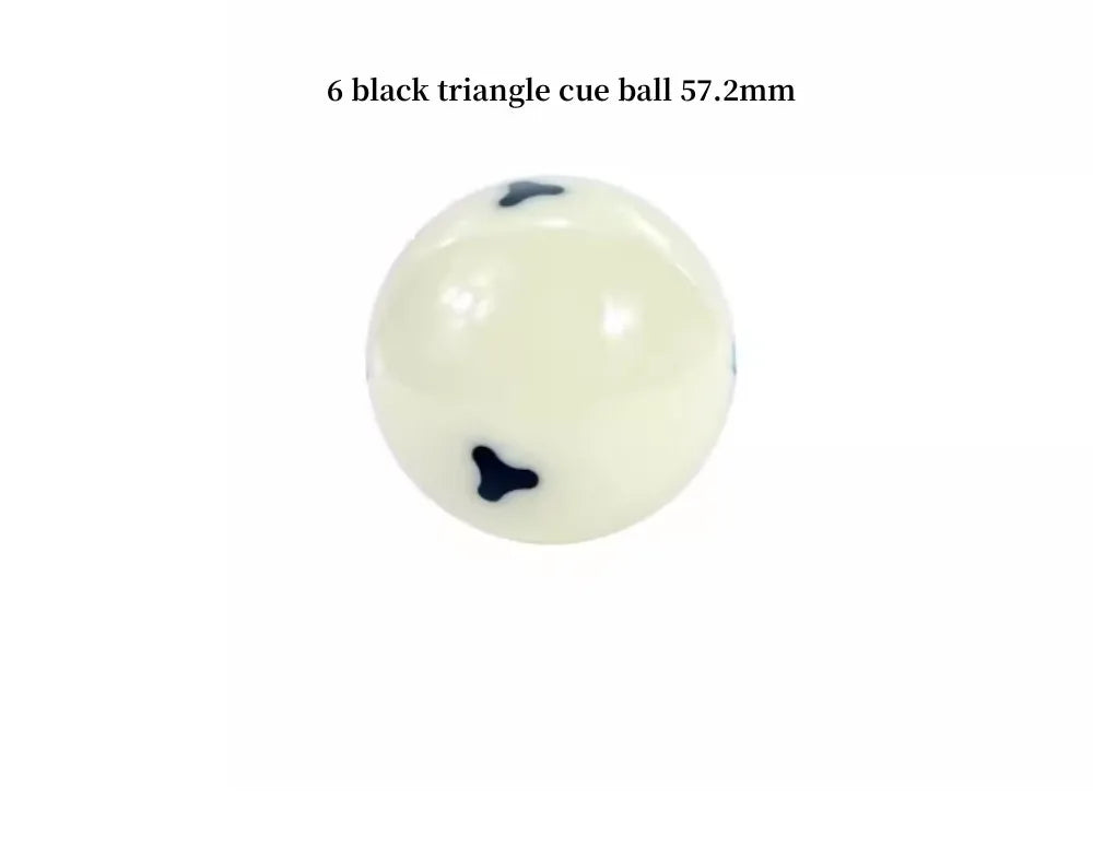 Aramith/ Blue Eye/ Black Kingkong/ Boutique/ 6 Dots / Triangle /New Yellow Cue Ball Replacement 2-1/4" / 2-1/16"