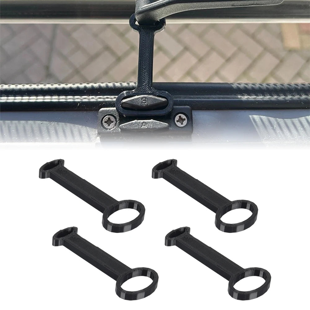 1/2/4PCS Fit For Polyplastic Easyinstall Durable Caravan Window Safety Plastic Lock Accessories RV Window Ventilation Limiters