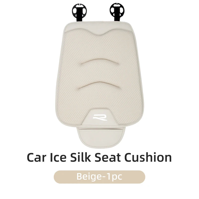 Car Ice Silk Cushion Storage Bag Breathable Seat Cover For VW R Golf Polo Passat mk5 Jetta Scirocco GTE GTI Tiguan CC T-ROC Shar