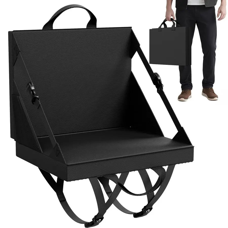 Seats with Back Support Folding bleacher Chair for Beach and Camping Portable Bleachers Cushions for Adults and Kids Foldable Ou