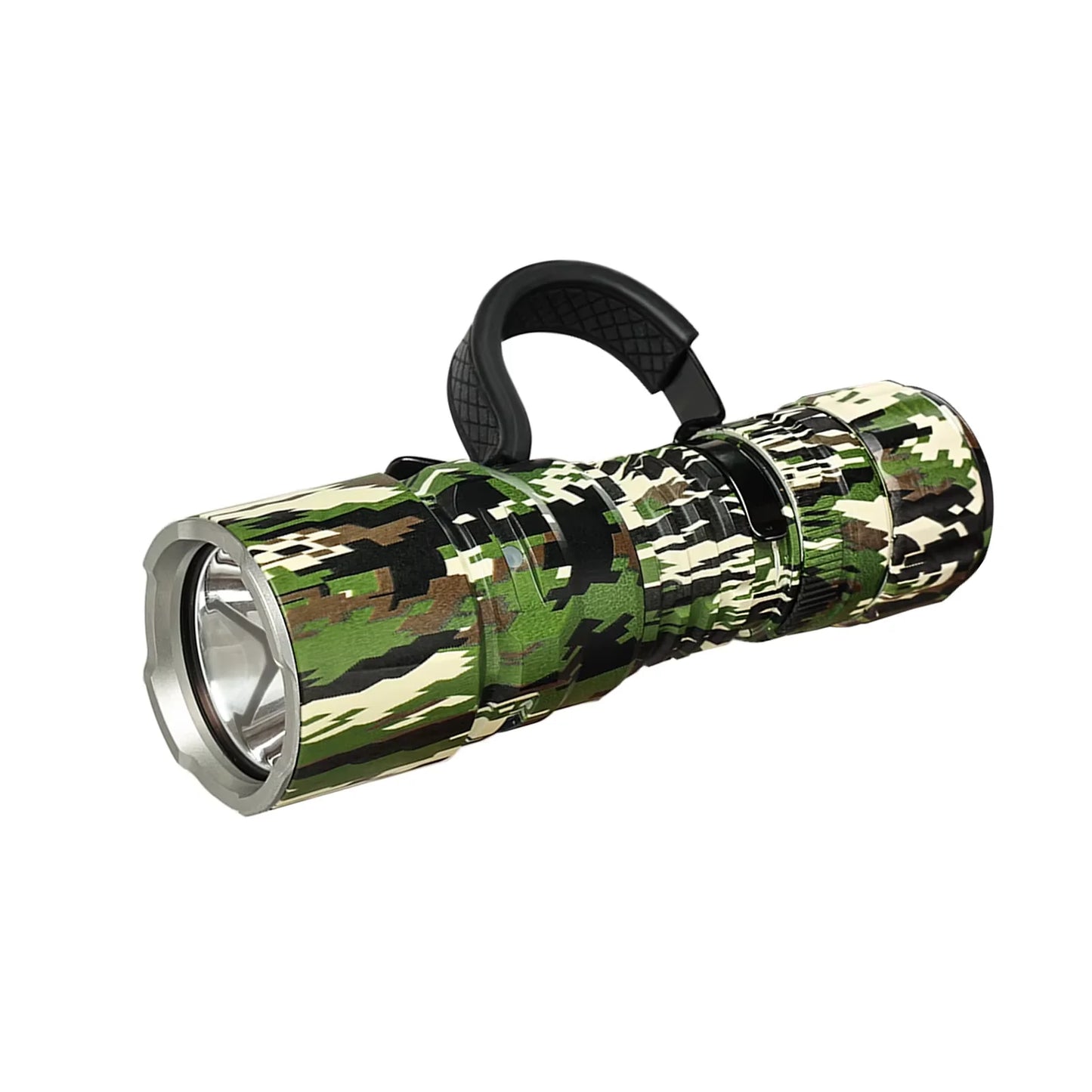 Wurkkos TD07 Tactical Flashlight 1300 Lumens 479m Beam Distance 18350 Battery Dual Switch Ring Grip Police/Everyday Use