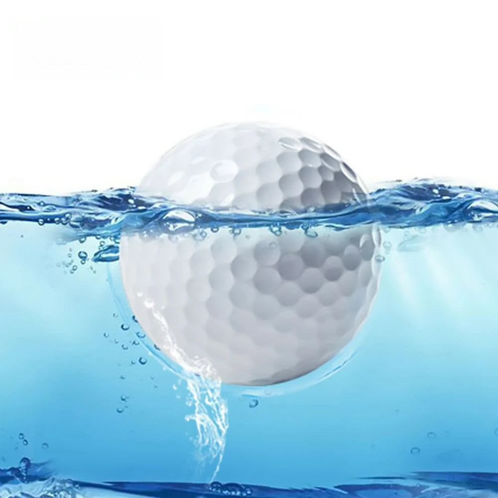 5 pcs Golf Floating Water Ball No Sink Pond or Lake Range Golf Ball, About 10% of It Sits Above Water