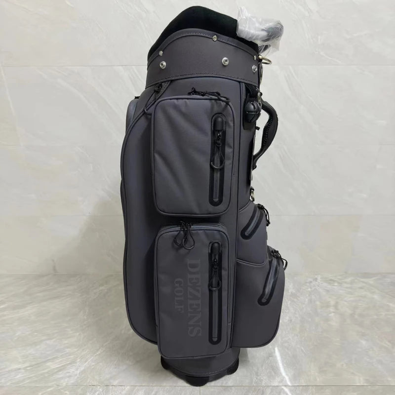 High Quality Grey Nylon Lighweight gold bag, Men's and Women's Standard Golf Bag Gof Boston Bag