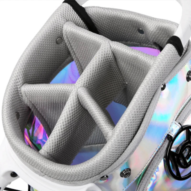PGM Golf Bracket Bags Women Portable Club Pack Waterproof Lightweight Bright Transparent Put All Sets Clubs QB131