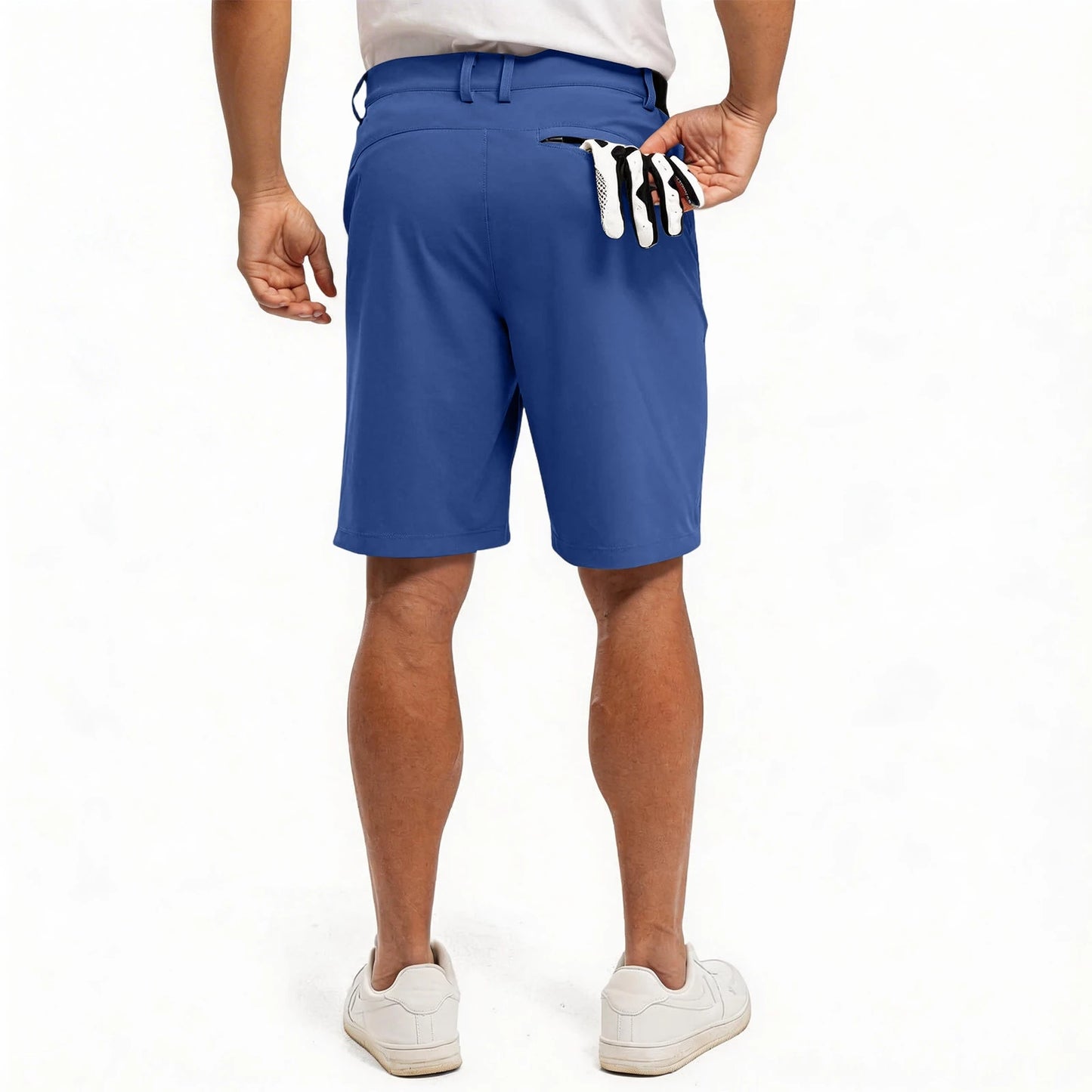 Men's Golf Shorts, Five-point Pants,Work And Casual Straight-leg Shorts, Lightweight Quick-drying Outdoor Sports Bermuda Shorts‌